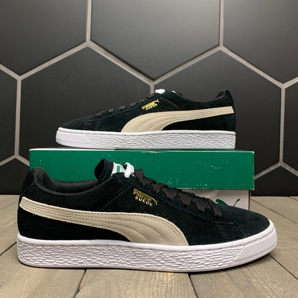 Puma | Shoes | Womens Puma Suede Classic Black White | Poshmark